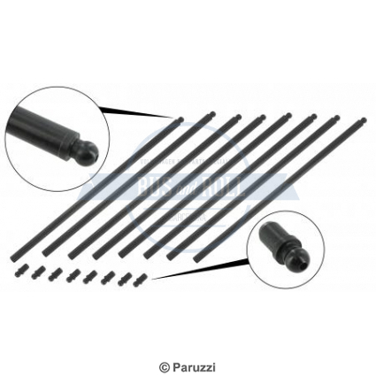 chromoly-blank-end-push-rods-8-pieces