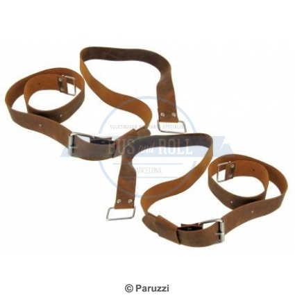 luggage-rack-straps-camel-colour-leather-per-pair